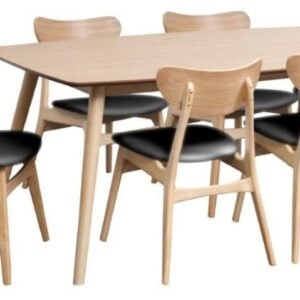 Gangnam 1800x900 Table Natural 6xFinland PU Black edited