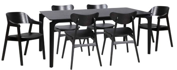 Nordic 1800x900 Table Black 4xFinland Veneer Black 2xNorway PU Black Copy edited scaled
