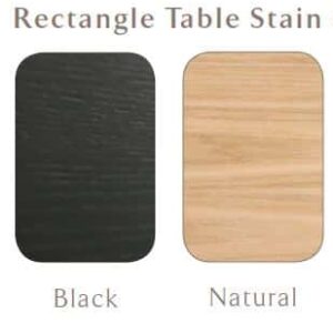 Nordic rectangle stain options