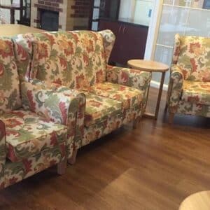 Bowman 2 seater and chairs rotated