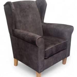 Bowman Wing Back Australian Made Lexie Charcoal 2