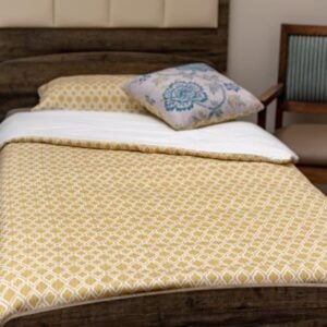 Doona Cover Materialised Sutton on top with matching pillow case 6