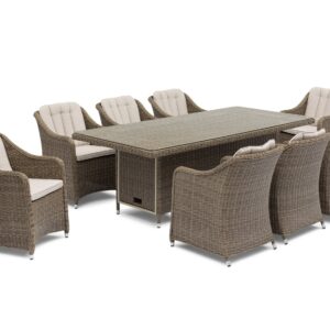 Liverpool 9 Piece Wicker Outdoor Dining Setting Rectangle 3 0f0cf0e1 b63e 48de 9d97 9ef59cd6d96f