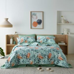 Native Green Quilt Cover 2 1