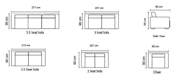 Royal dimensions and drawings