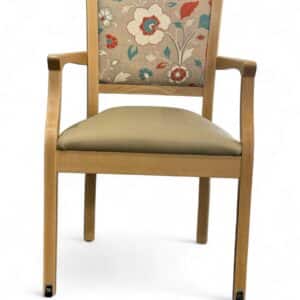 Stephanie Chair with castors 1