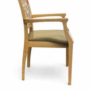 Stephanie Chair with castors 2