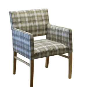 victoria upholstered open back