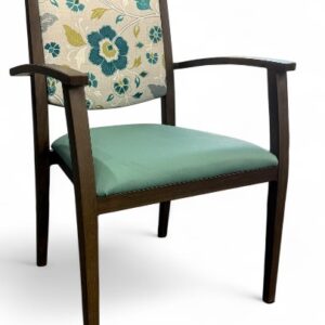 Lenny timber look Aluminium Chair Walnut