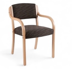 converse dining chair with arms 1