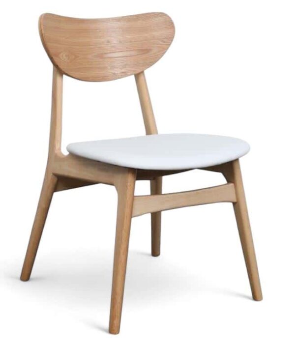 finland chair natural pu white photoroom