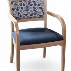 rimini dining chair with arms natural anya navy and vinyl 1 e1759189369561