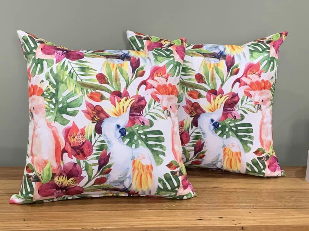 scatter cushions 450 materialised paradise summer