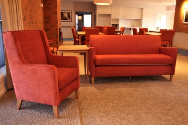 Bentley Loose cushion and Marlena Armchair 9