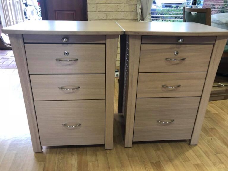 Large Linear Bedside Tables