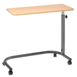 a01 overbed table grey frame