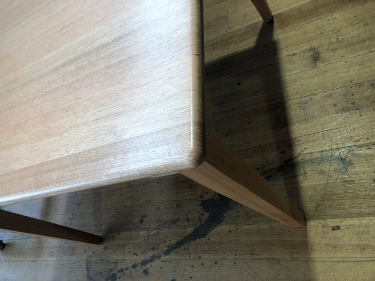 Australian Made Nova Dining Table Clear Lacquer scaled