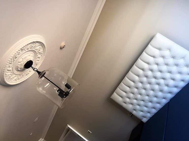 Ceiling rose and Vintage Queen head Copy