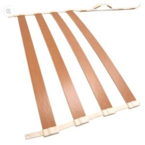 Postureslat rubbers and slats