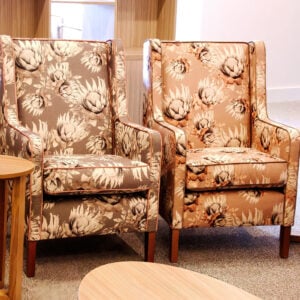 Frobisher Summerset Marlena Chairs King Protea and Sienna Coffee Tables