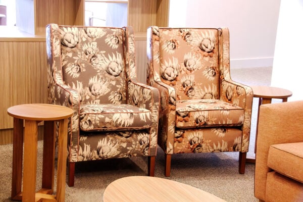 Frobisher Summerset Marlena Chairs King Protea and Sienna Coffee Tables