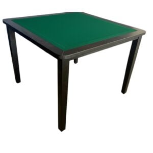 Games Table with green insert 4 legs Photoroom