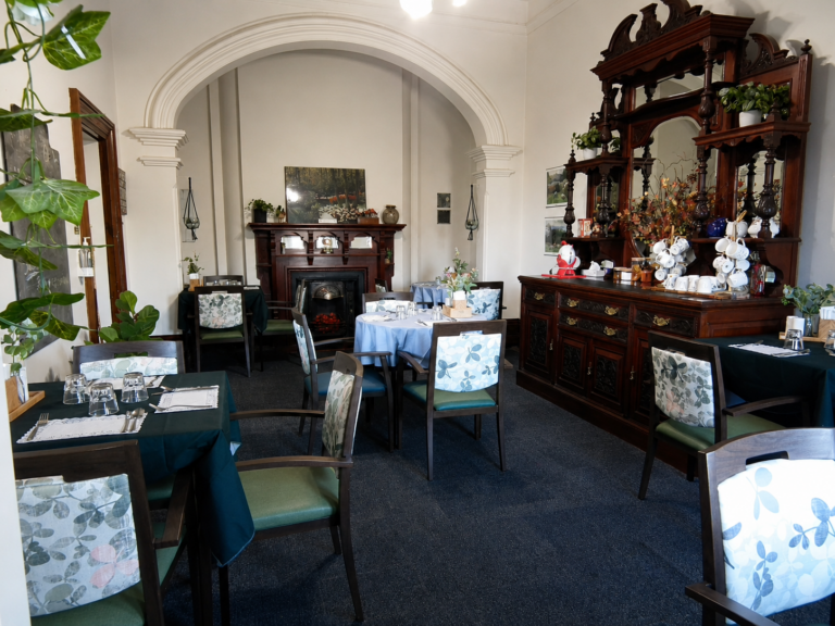 Lenny chairs in Walnut Grampians Health Cafe (1)