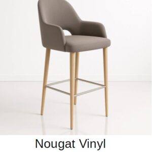 New Orleans Bourbon Nougat Vinyl Oak Legs