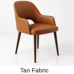New Orleans Bourbon Tan Fabric Seat
