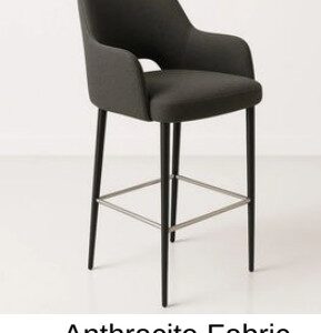 New Orleans Bourbon Barstool Anthracite